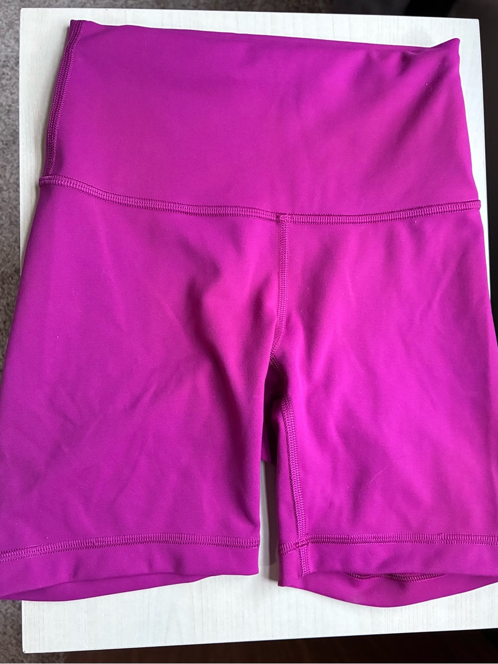 lululemon athletica High-Waist Fuchsia Bike Shorts